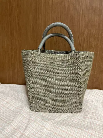 UNITED ARROWS 스트로우 바스켓백 ABACA