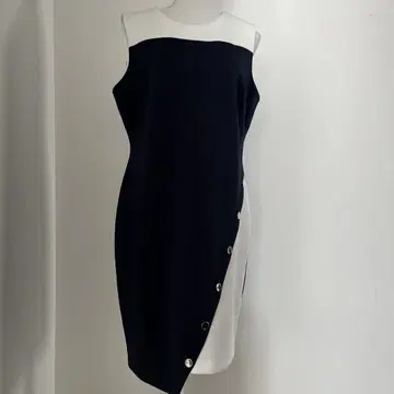 타미힐피거 슬리브리스 무릎 기장 원피스 택 포함 XL