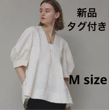 새상품 CADUNE 자카드 블라우스