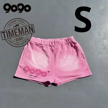 9090 핑크 그라데이션 숏 팬츠