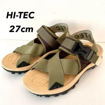 새상품급 HI-TEC 샌들 27cm 올리브색
