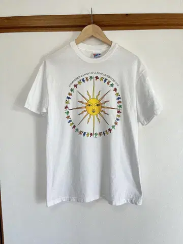 90s grateful dead USA제 티셔츠 데드 베어