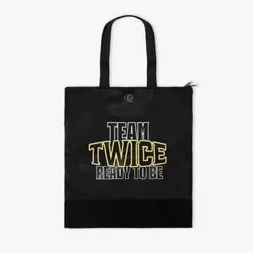 TEAM TWICE READY TO BE 토트백