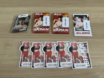 전일본 프로레슬링 타무라 남자 선수 웹폰 묶음 판매