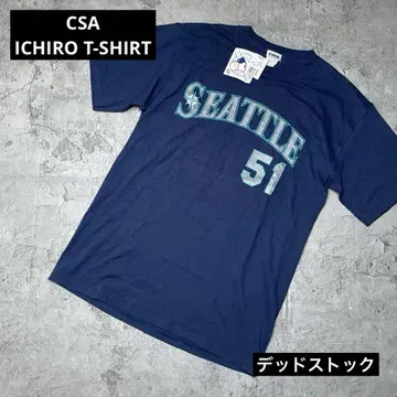 00's CSA 마리너스 이치로 티셔츠 51 ICHIRO 데드