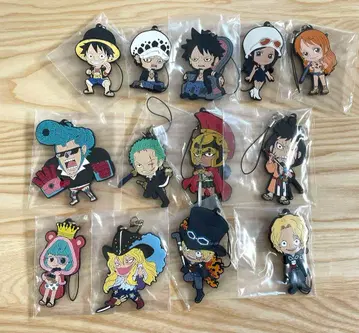 제일복권 원피스 드레스로사 배틀편 I상 러버 스트랩 전 13종 컴플리트