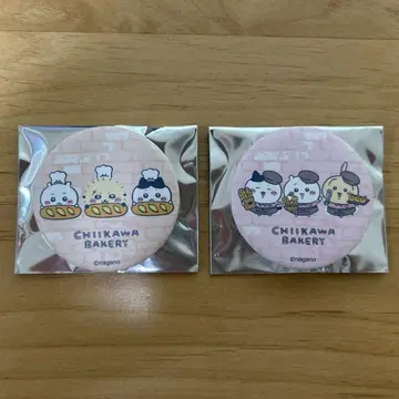 치이카와 베이커리 트레이딩 매트 캔뱃지