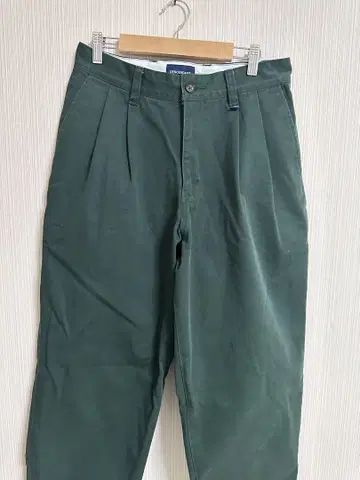 DESCENDANT DC-3 와이드 팬츠 그린