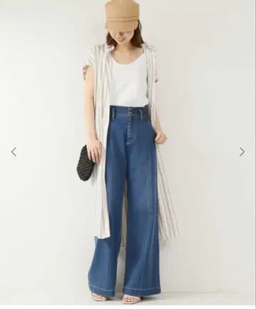 Spick and Span 슬리브리스 셔츠 원피스 프리 사이즈