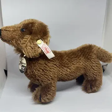Steiff 닥스훈트 봉제 인형 브라운