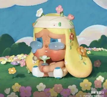 POP MART 컬렉션 플라워 가든 CRYBABY
