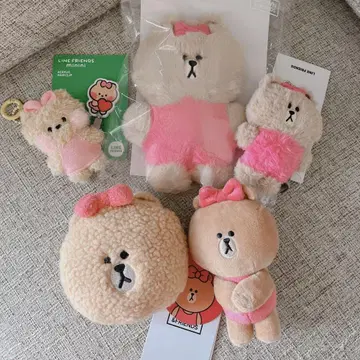 라인프렌즈 초코 세트