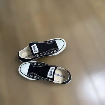 컨버스 스니커즈 블랙