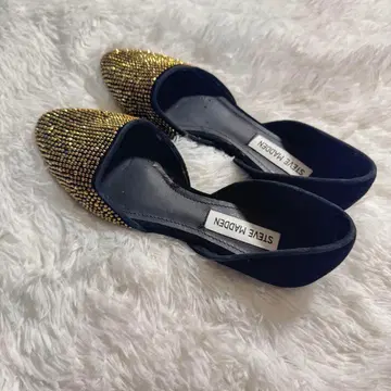 STEVE MADDEN 스티브 매든 비쥬 플랫 슈즈 22.5