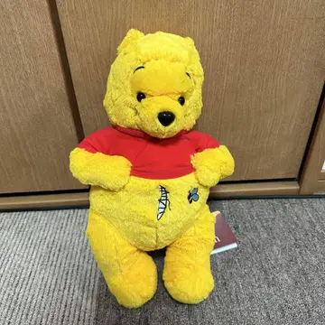 곰돌이 푸 L 봉제 인형 배 솔기가 풀렸어요