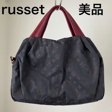 russet 핸드백 숄더백 네이비 버건디