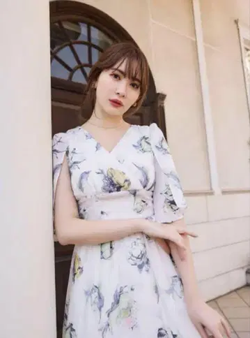 헤르립토 로즈 부케 드레스