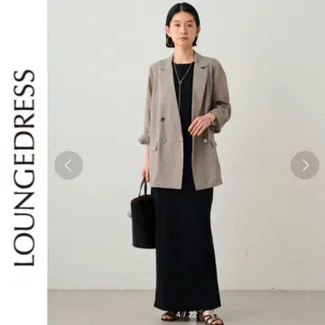 새상품 Loungedress 슬리브리스 컷 원피스 라운지 드레스 블랙