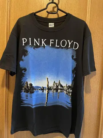 빈티지 Pink Floyd 티셔츠 블랙