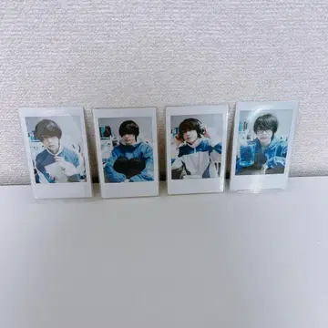 하코 티슈 히데아키 폴라로이드 4장