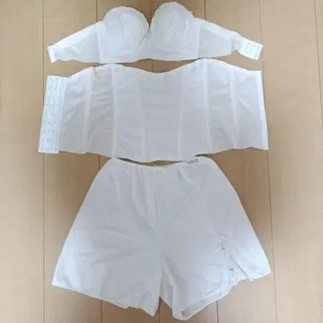 브라이덜 이너 세트 화이트 B75 70