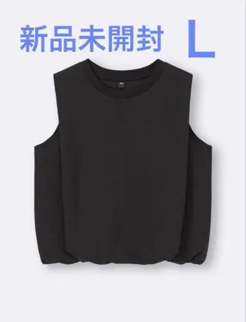 버블 헴 풀오버 GU 지유 미개봉 새상품 L