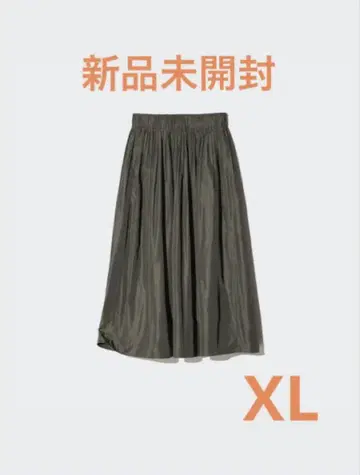 볼륨 개더 스커트 유니클로 UNIQLO 미개봉 새상품 XL