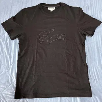 Lacoste 블랙 티셔츠 사이즈 M