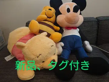 디즈니 봉제 인형 묶음 판매 미키, 푸우, 초대형 봉제 인형