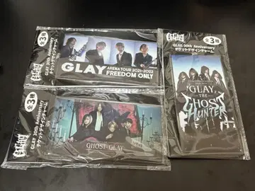 GLAY 30th GIGO 티켓 디자인 참 3종 세트