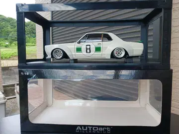 AUTOart 1:18 하코스카 GT-R 개조 웍스 가도 레이서 사양