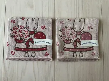 산리오 Sanrio 마론 크림 거즈 손수건 2장