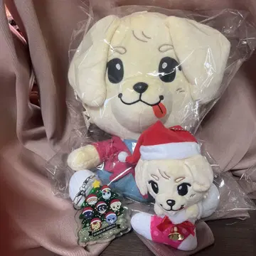 이와타 타카노리 봉제 인형 산타 모자 포함 참 세트