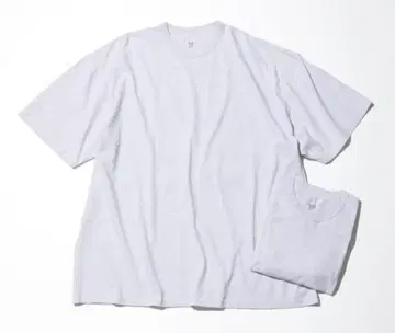 NAUTICA 노티카 2팩 크루넥 티셔츠 화이트 그레이