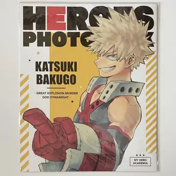 히로아카 바쿠고 카츠키 HEROES PHOTO BOOK