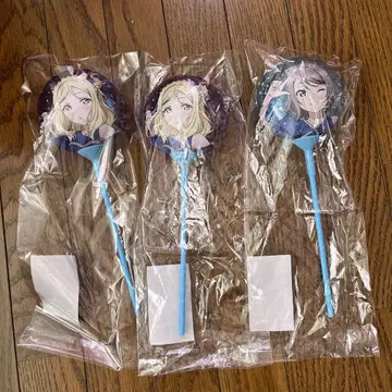 러브 라이브 Aqours 스틱 벌룬 오하라 마리 와타나베 요
