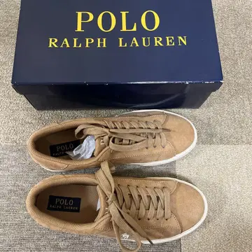 POLO 스웨이드 느낌의 스니커즈 23.5cm