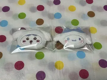 치이카와 산리오 시크릿 헤어 클립 하치와레 시나모롤