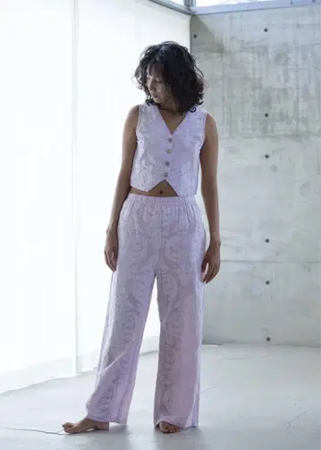 키라 Kiira Jacquard pants 2025SS