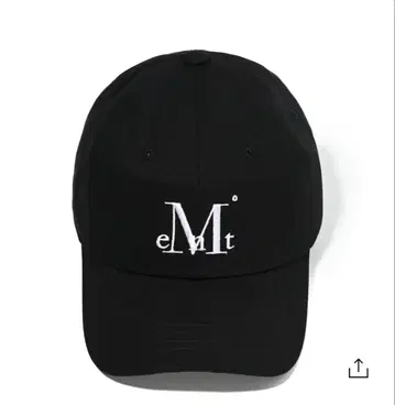 MUCENT 시그니처 볼 캡 블랙