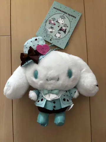 산리오 초코 민트 마스코트 홀더 시나몬 시나모롤