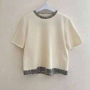 레리안 반팔 블라우스 티셔츠 실크 코튼 상의