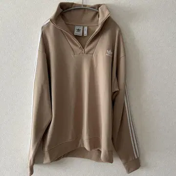 아디다스 하프 지퍼 후드티