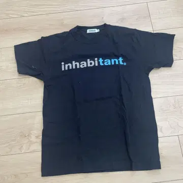inhabitant 블랙 티셔츠 XS