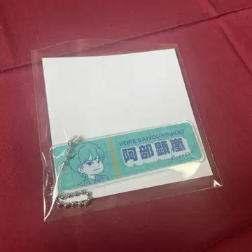 이거 사이 아크릴 네임 키링 아베 켄란