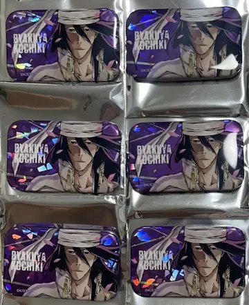BLEACH WORLD 후목 시라야 홀로 가공 스퀘어 캔뱃지