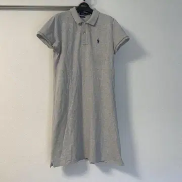 폴로 랄프 로렌 그레이 피케 셔츠 원피스