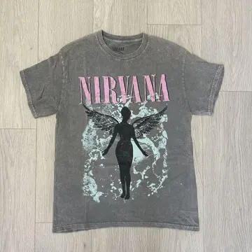 NIRVANA Vintage Utero 티셔츠 그레이 M 사이즈