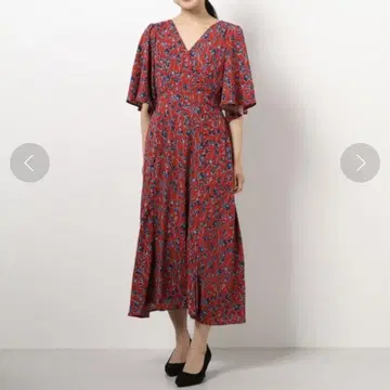 cotorica 빈티지 플라워 카슈쿨 원피스