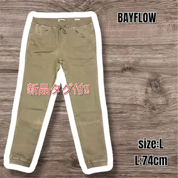 새상품 BAYFLOW 베이플로우 가쓰라기 조거 팬츠